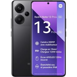 Smartphone Xiaomi Redmi Note 13 Pro+ 12GB/ 512GB/ 6.67"/ 5G/ Negro