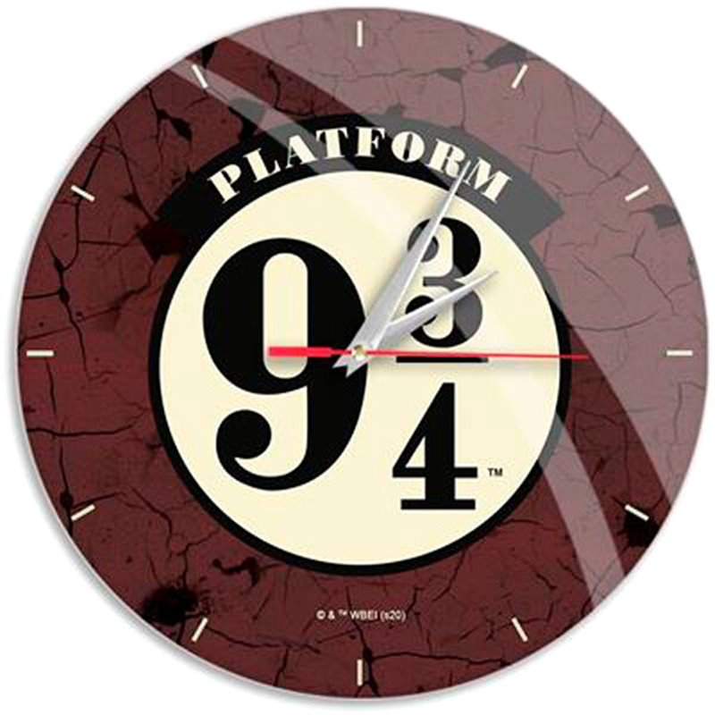 Reloj pared Anden 9 3/4 Harry Potter