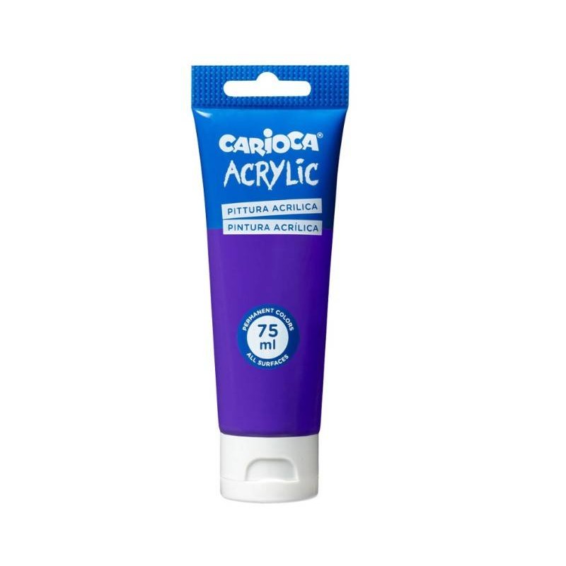 TUBO PINTURA ACRILICA CARIOCA 75ML