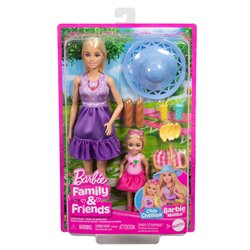 Blister 2 Muñecas Family & Friends Barbie