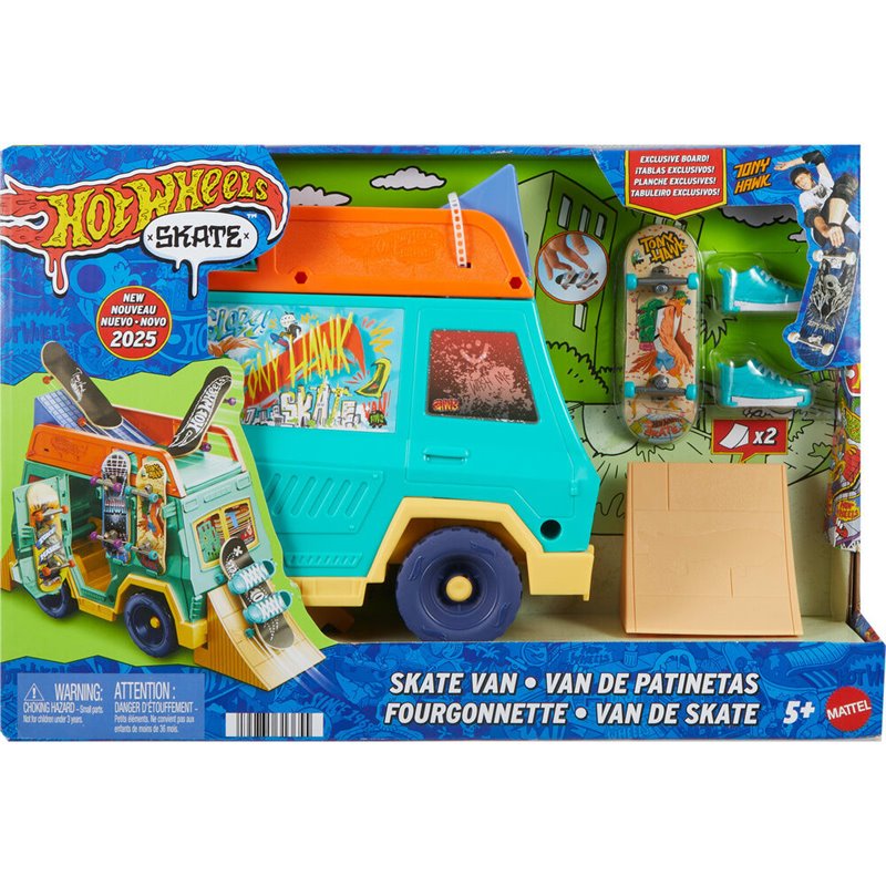Playset Skate Van Hot Wheels
