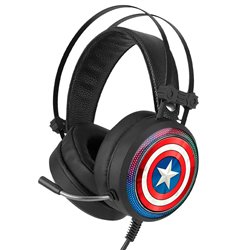 Auriculares gaming Capitan America Marvel