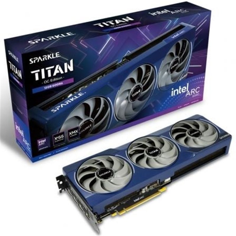 Tarjeta Gr�fica Sparkle Intel Arc B580 Titan OC Edition/ 12GB GDDR6