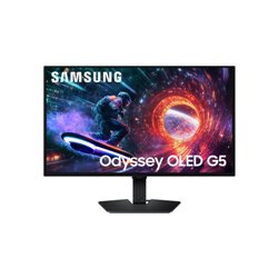 MONITOR SAMSUNG, 27 PULGADAS, G50F, 68,6 CM, 2560 X 1440 PIXELES, QUAD HD, OLED, 0,03 MS, NEGRO