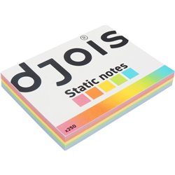 BLOC 250 NOTAS ELECTROSTÁTICAS (M) 100X75MM. 5 COLORES SURTIDOS TARIFOLD 200611