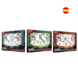 Blister cartas Destinos de Paldea Escarlata y Purpura Pokemon español surtido