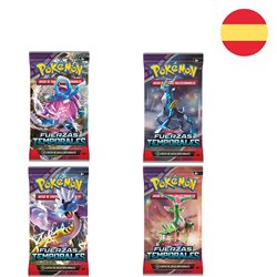 Sobre cartas Fuerzas Temporales Pokemon español