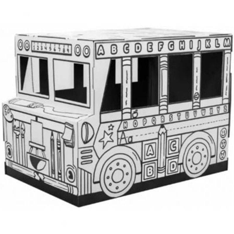 Bus Escolar para pintar Bankers Box 100130976