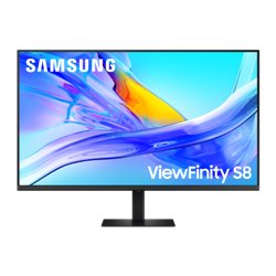 MONITOR SAMSUNG, 37 PULGADAS, S80UD, 94 CM, 3840 X 2160 PIXELES, 4K ULTRA HD, LCD, 5 MS, NEGRO