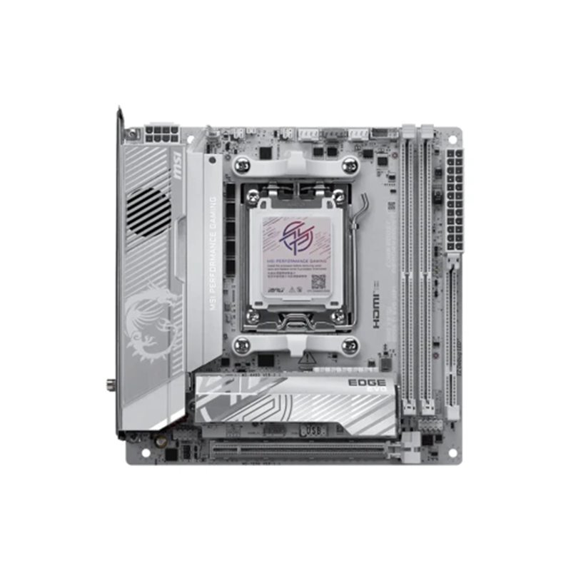 PLACA MSI MPG X870I EDGE TI EVO WIFI,AMD,AM5,X870E,2DDR5,128GB,1HDMI+2DP TYPE C,2SATA3+2M.2,5GBLAN+WIFI7+BT5.4,7USB3.2,MINI-ITX
