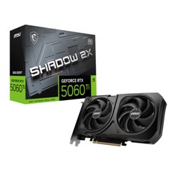 VGA MSI RTX 5060 TI 8G SHADOW 2X OC PLUS (BULK),NV,RTX5060TI,8GB