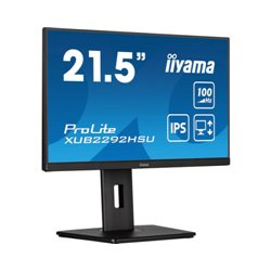 MONITOR IIYAMA 21.5"/1920 x 1080/100Hz /2.1MPX/250CD/FHD/16:9/HDMI/IPSLED/NEGRO