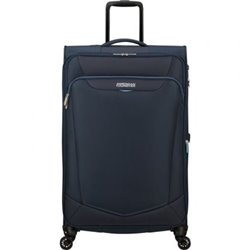 Maleta Grande American Tourister SummerRide Spinner 80cm/ 80x48x30cm/ 4 Ruedas/ Azul Marino