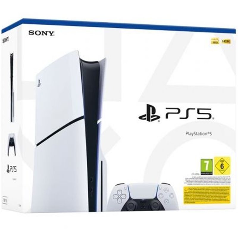 Consola Sony Playstation 5 - PS5 Slim Est�ndar 1TB/ Incluye Mando Dual Sense y Juego Preinstalado ASTRO's PLAYROOM/ Chassis D