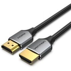 Cable HDMI 2.0 4K Vention ALEHI/ HDMI Macho - HDMI Macho/ 3m/ Gris