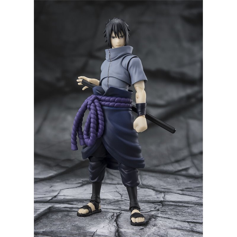 Figura S.H.Figuarts Sasuke Uchiha Solitary Shinobi Naruto Shippuden 14,5cm