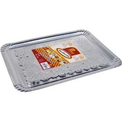 BANDEJA CARTON RECTANGULAR C/BLONDA