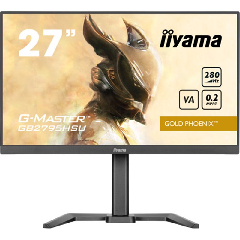 IIYAMA PANTALLA 27", 280HZ, MPRT 0.2MS, HDMI X1, DISPLAYPORT X1, ALTAVOCES