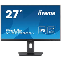 IIYAMA PANTALLA 27" IPS WQHD CON SOPORTE AJUSTABLE EN ALTURA Y FRECUENCIA DE ACTUALIZACIÓN DE 100HZ