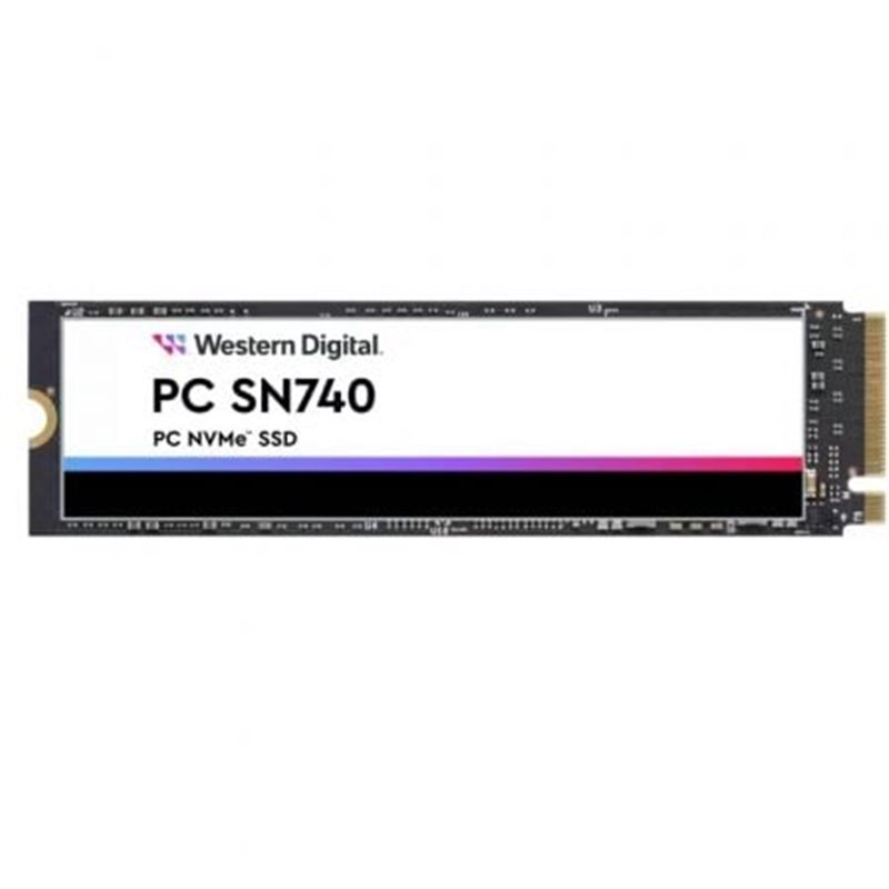 Disco SSD Western Digital PC SN740 512GB/ M.2 2280 PCIe Gen4/ Full Capacity