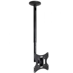 Soporte de Techo Giratorio/ Inclinable/ Nivelable TooQ LPCE2301TSLI-B para TV de 23-42"/ hasta 30kg