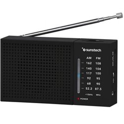 Radio Port�til Sunstech RPS412/ Negra