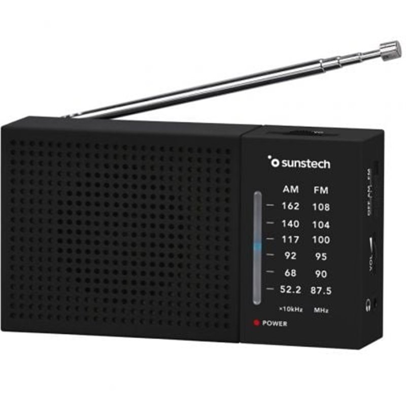 Radio Port�til Sunstech RPS412/ Negra
