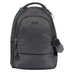 MOCHILA PARA PORTATIL DE 14 PULGADAS EJECUTIVA ADELAIDE 2 COLOR GRIS TOTTO MA04ADE002-22100-G98