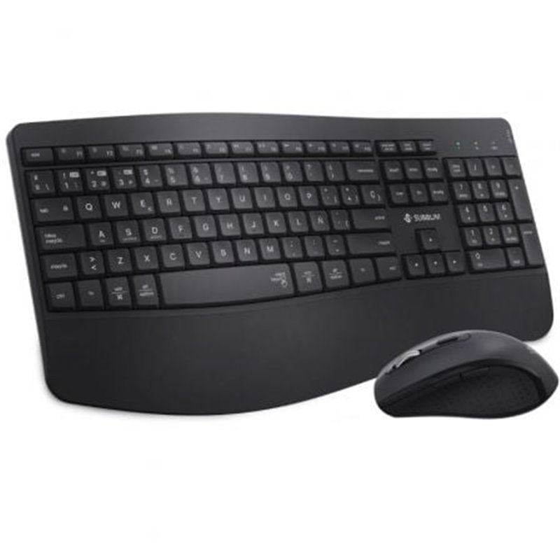 Teclado y Rat�n Inal�mbrico Subblim Combo Dual Office Prowave/ Negro