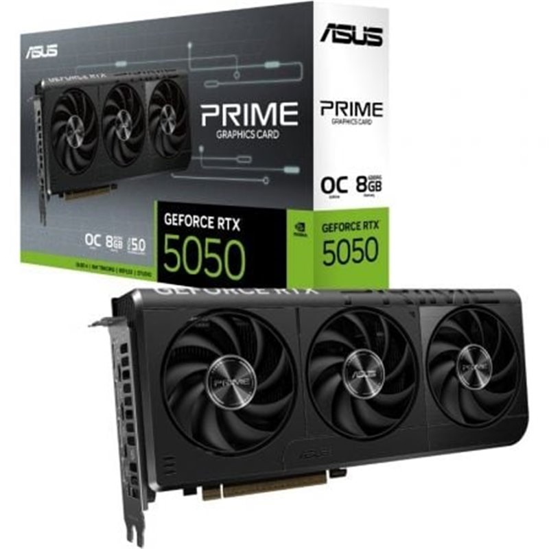 Tarjeta Gr�fica Asus Prime GeForce RTX 5050 OC Edition/ 8GB GDDR6