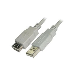 NANOCABLE CABLE USB 2.0, TIPO A/M-A/H, 3.0 M (10.01.0204)