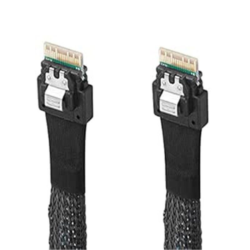 H3C SAS CABLE,0.8M,2*(SLIMSAS 38PST),SAS 4.0+UL1354,SLIMSAS 74PST