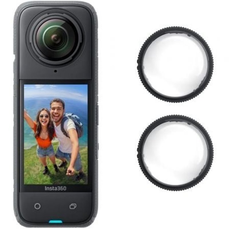 C�mara Digital Deportiva Insta360 X4/ 8K/ �ngulo de visi�n 360�/ Negra