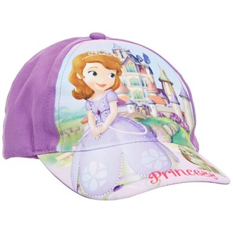 GORRA INFANTIL PRINCESA SOFIA DISNEY COLOR ROSA