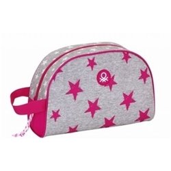 Benetton - Neceser, dise�o Stars, 28 x 18 x 10 cm