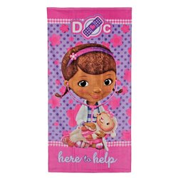 TOALLA PLAYA DOCTORA JUGUETES