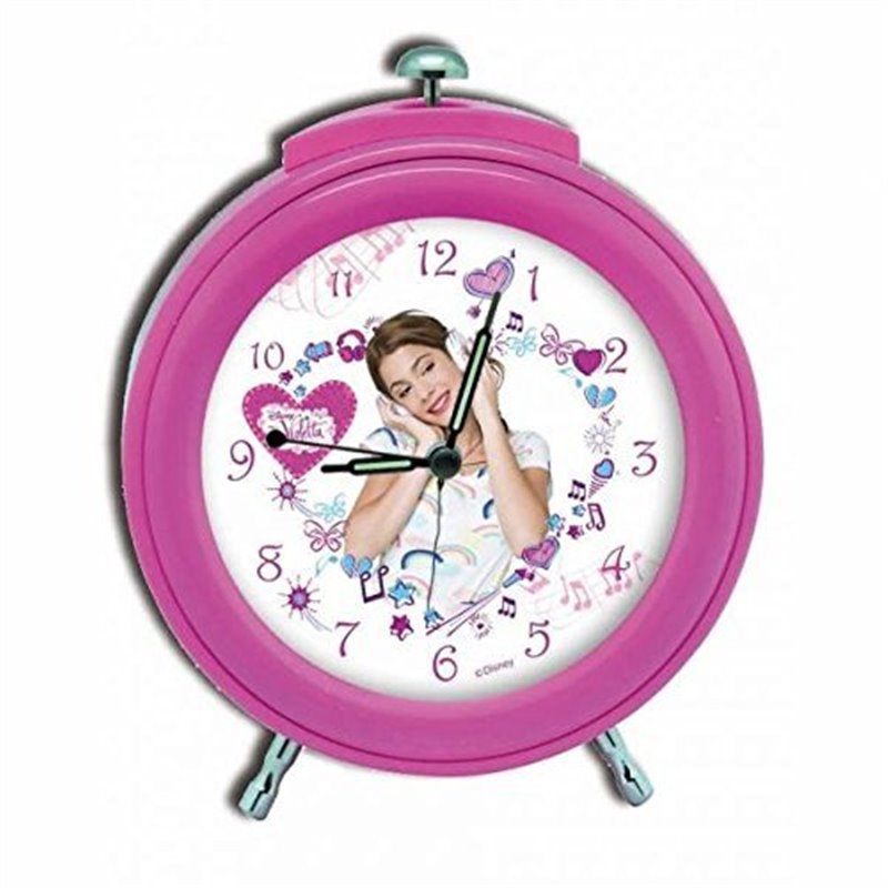 Despertador Violetta Disney Pink 12cm