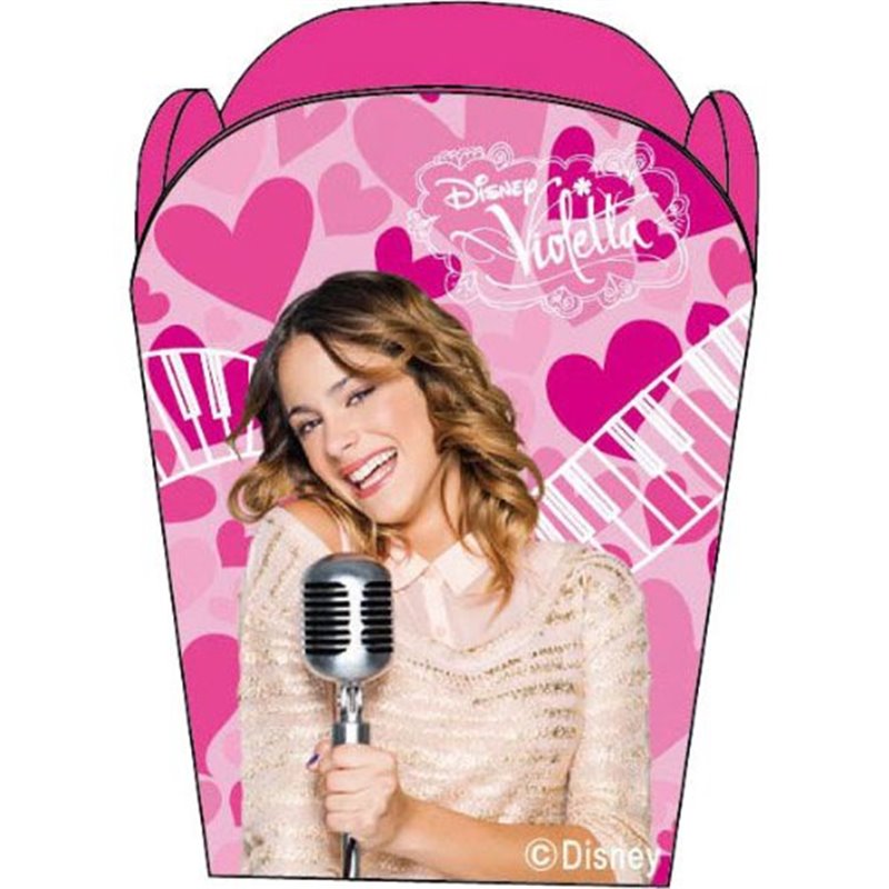 Violetta Disney. Cubilete madera