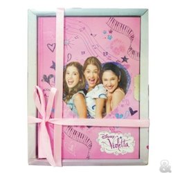 Violetta diario secreto con cerradura y llaves