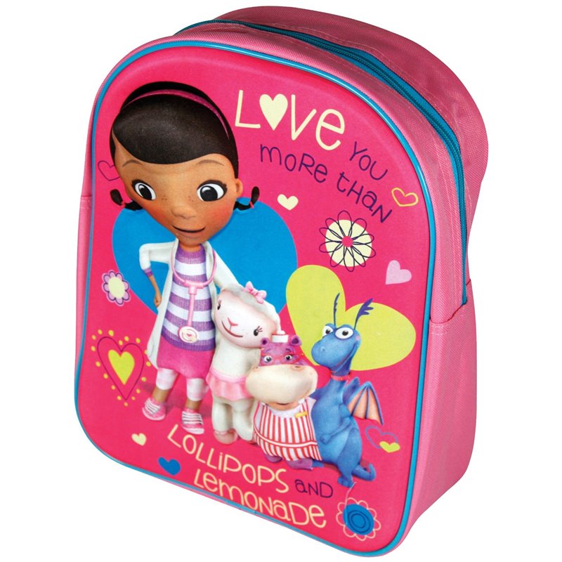 Mochila Colegial 3d Doctora juguetes
