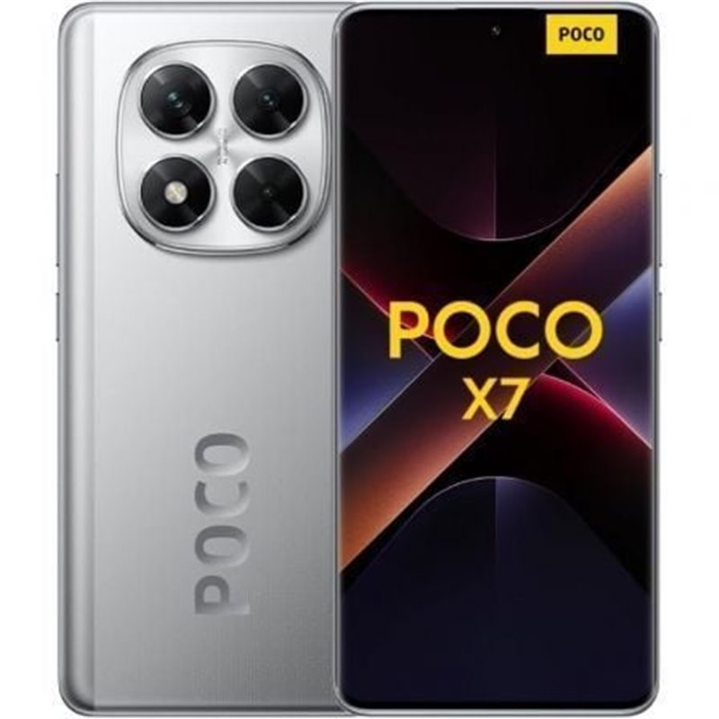 Smartphone Xiaomi POCO X7 12GB/ 512GB/ 6.67"/ 5G/ Plata
