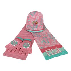Set bufanda gorro guantes Frozen Disney Elsa 52-54