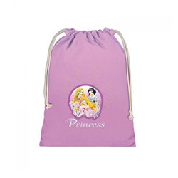 Princesas - Bolsa saquito de algod�n - 24,5x30 cm de princesas
