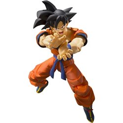 Figura Son Goku Saiyan Raised on Earth Dragon Ball 14cm