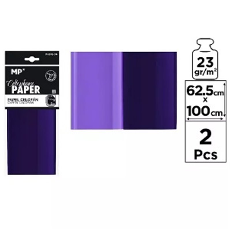 PAPEL CELOFAN 62.5X100 2UDS