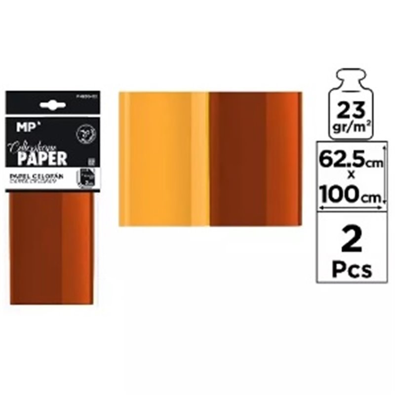 PAPEL CELOFAN 62.5X100 2UDS