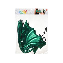 ALAS Y COLA DRAGON VERDE