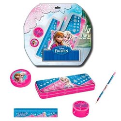 SAET PAPELERIA FROZEN DISNEY CON ESTUCHE