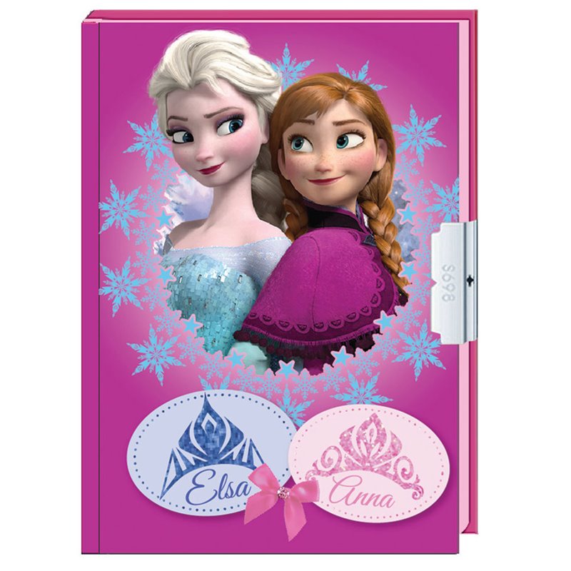 DIARIO FROZEN DISNEY CON LLAVE