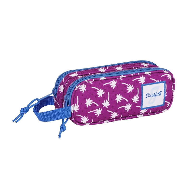 Portatodo doble estampado, para chica, 21 x 8 x 6 cm